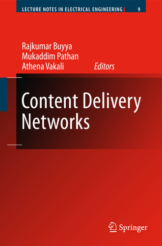Content Delivery Networks (Lecture Notes in Electrical Engineering #9) book cover by 
