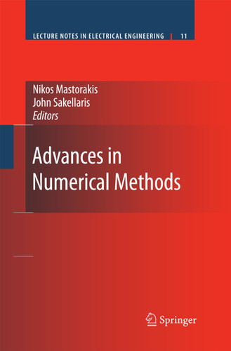 Advances in Numerical Methods (Lecture Notes in Electrical Engineering #11) book cover by 