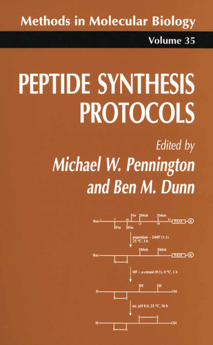 Peptide Synthesis Protocols (Methods in Molecular Biology #35) book cover by Michael W. Pennington, Ben M. Dunn