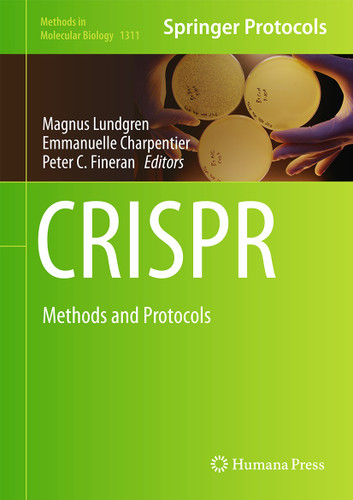 CRISPR: Methods and Protocols (Methods in Molecular Biology #1311) book cover by 