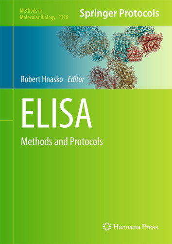 ELISA: Methods and Protocols (Methods in Molecular Biology #1318) book cover by 