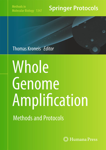 Whole Genome Amplification: Methods and Protocols (Methods in Molecular Biology #1347) book cover by 