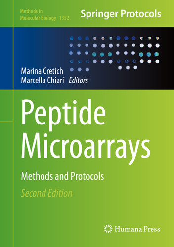 Peptide Microarrays: Methods and Protocols (Methods in Molecular Biology #1352) book cover by 