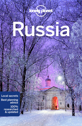 Lonely Planet Russia (Travel Guide) book cover by Mark Baker, Stuart Butler, Marc Bennetts, Simon Richmond, Trent Holden, Leonid Ragozin, Kate Morgan, Tatyana Leonov, Ali Lemer, Regis St Louis, Mara Vorhees, Tom Masters