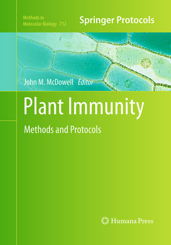 Plant Immunity: Methods and Protocols (Methods in Molecular Biology #712) book cover by 