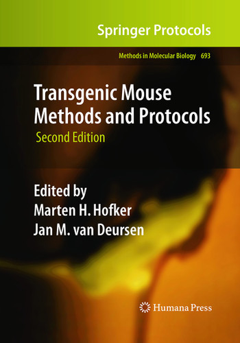 Transgenic Mouse Methods and Protocols (Methods in Molecular Biology #693) book cover by 