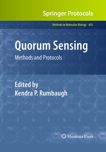 Quorum Sensing: Methods and Protocols (Methods in Molecular Biology #692) book cover by 
