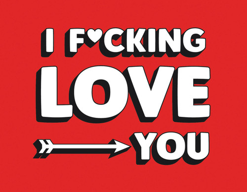 I F*cking Love You book cover by Summersdale