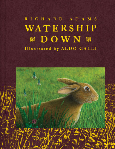 Watership Down (Scribner Classics) book cover by Richard Adams