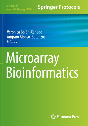 Microarray Bioinformatics (Methods in Molecular Biology #1986) book cover by 