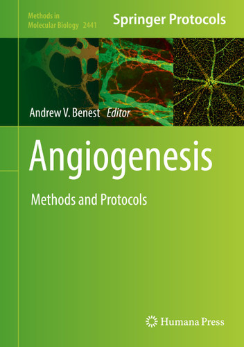 Angiogenesis: Methods and Protocols (Methods in Molecular Biology #2441) book cover by 