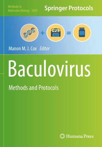 Baculovirus: Methods and Protocols (Methods in Molecular Biology #2829) book cover by 