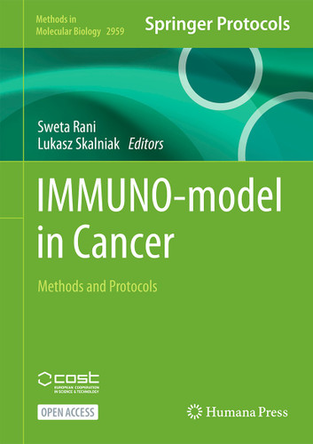 IMMUNO-model in Cancer: Methods and Protocols (Methods in Molecular Biology #2959) book cover by 