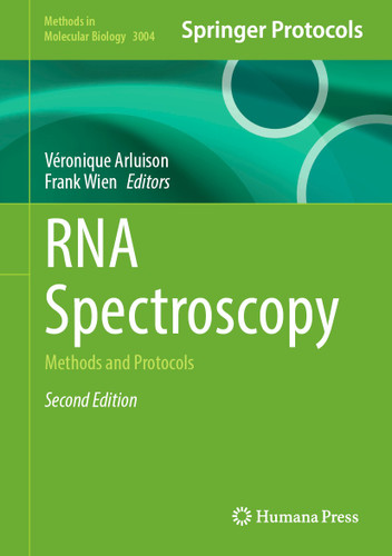 RNA Spectroscopy: Methods and Protocols (Methods in Molecular Biology #3004) book cover by 