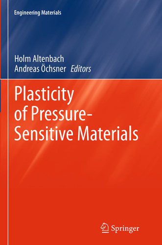 Plasticity of Pressure-Sensitive Materials (Engineering Materials) book cover by 