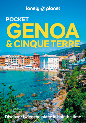 Lonely Planet Pocket Genoa & Cinque Terre: Discover Twice the Region in Half the Time | Top Sights | Maps & Walking Tours | Covers Musei di Strada Nuova, Palazzo Reale, Porto Venere and more (Pocket Guide) book cover by Brendan Sainsbury