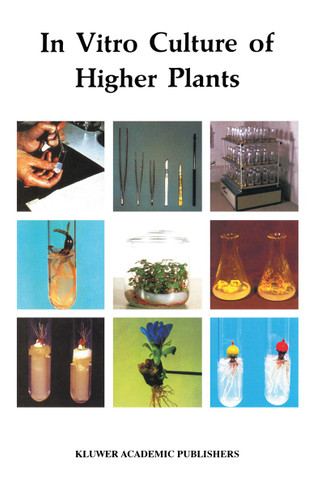 In Vitro Culture of Higher Plants book cover by R.L.M Pierik