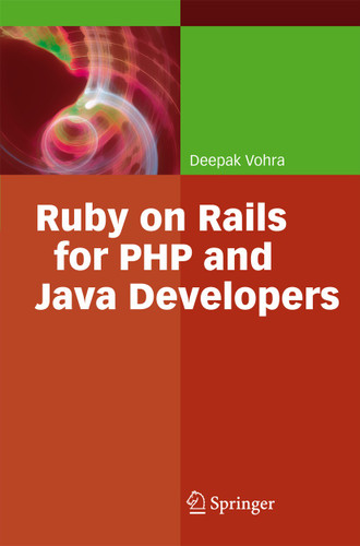 Ruby on Rails for PHP and Java Developers book cover by Deepak Vohra