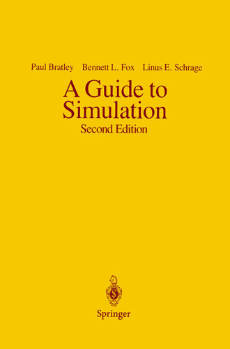 A Guide to Simulation book cover by Paul Bratley, Bennet L. Fox, Linus E. Schrage