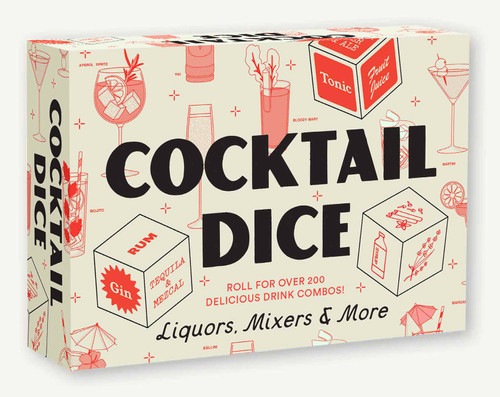 Cocktail Dice: Liquors, Mixers, and More book cover by Chronicle Books