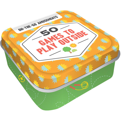 On-the-Go Amusements: 50 Games to Play Outside (After Dinner Amusements) book cover by Chronicle Chronicle Books
