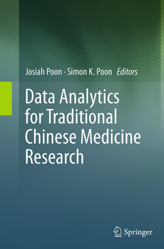 Data Analytics for Traditional Chinese Medicine Research book cover by 