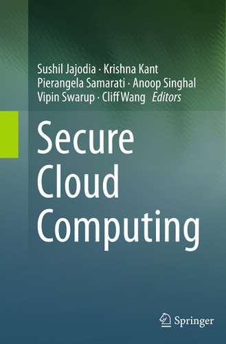 Secure Cloud Computing book cover by 