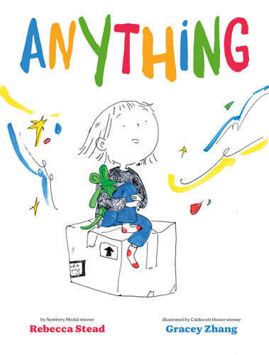 Anything book cover by Rebecca Stead