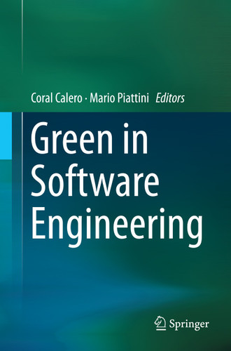 Green in Software Engineering book cover by 