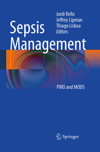 Sepsis Management: PIRO and MODS book cover by 