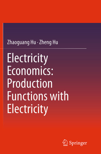Electricity Economics: Production Functions with Electricity book cover by Zhaoguang Hu, Zheng Hu