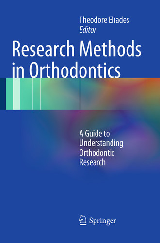 Research Methods in Orthodontics: A Guide to Understanding Orthodontic Research book cover by 