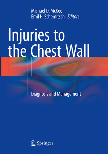 Injuries to the Chest Wall: Diagnosis and Management book cover by 