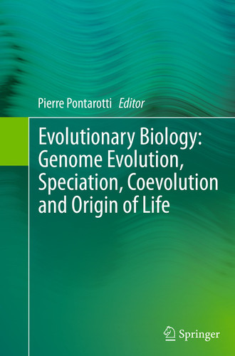 Evolutionary Biology: Genome Evolution, Speciation, Coevolution and Origin of Life book cover by 