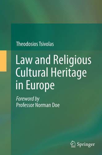 Law and Religious Cultural Heritage in Europe book cover by Theodosios Tsivolas
