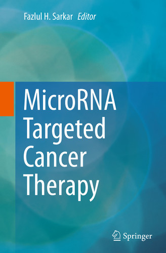 MicroRNA Targeted Cancer Therapy book cover by 