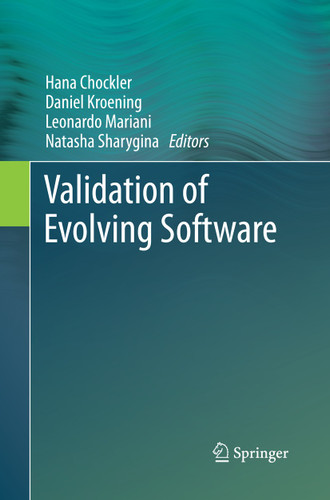 Validation of Evolving Software book cover by 