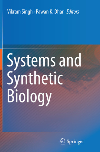 Systems and Synthetic Biology book cover by 