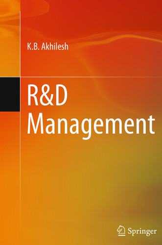 R&D Management book cover by K B Akhilesh