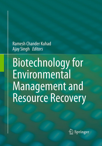 Biotechnology for Environmental Management and Resource Recovery book cover by 