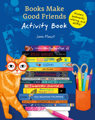 Books Make Good Friends Activity Book book cover by 