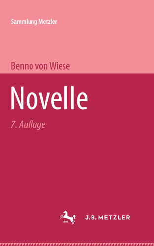 Novelle (Sammlung Metzler) book cover by Benno von Wiese