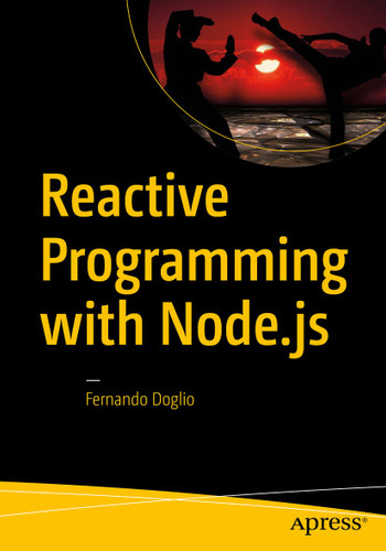 Reactive Programming with Node.js book cover by Fernando Doglio