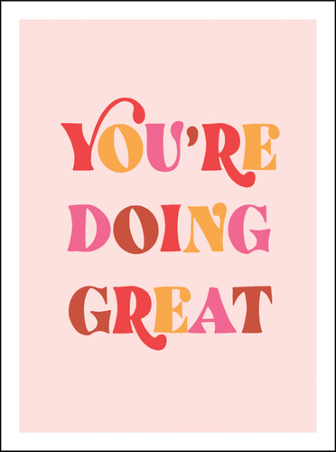 You're Doing Great: Uplifting Quotes to Empower and Inspire book cover by Summersdale Publishers