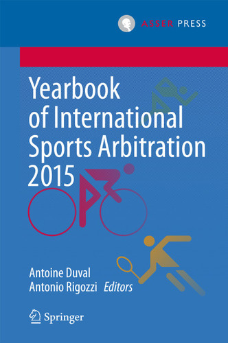Yearbook of International Sports Arbitration 2015 (Yearbook of International Sports Arbitration #1) book cover by 