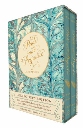 Pride and Prejudice (Collector’s edition): The Complete Novel, Featuring the Characters’ Letters and Papers, Written and Folded by Hand (Handwritten Classics) book cover by Jane Austen, Barbara Heller