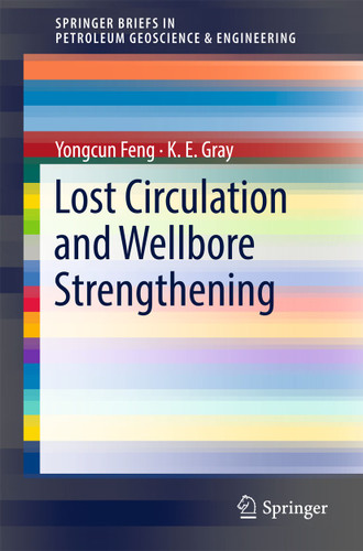 Lost Circulation and Wellbore Strengthening (SpringerBriefs in Petroleum Geoscience & Engineering) book cover by Yongcun Feng, K. E. Gray