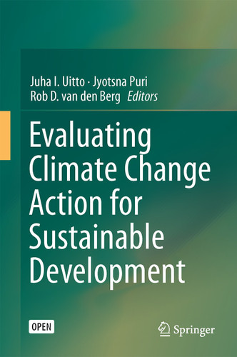 Evaluating Climate Change Action for Sustainable Development book cover by 