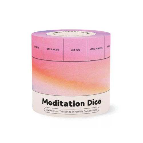 Meditation Dice: Six Dice—Thousands of Possible Combinations! book cover by Alexandra Franzen