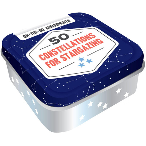 On-the-Go Amusements: 50 Constellations for Stargazing (After Dinner Amusements) book cover by Chronicle Chronicle Books